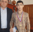 Глава Гергебильского района Магомедали Тагиров встретился с чемпионом Дагестана по вольной борьбе Ахмедом Гаджиевым - Гергебильский район