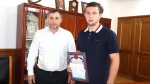 В администрации Гергебильского района состоялась встреча с чемпионом мира по вольной борьбе Магомедом Идрисовым.