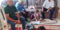 Депутат НС РД и председатель депутатского корпуса Гергебильского района поздравили детей участников СВО с началом учебного года - Гергебильский район